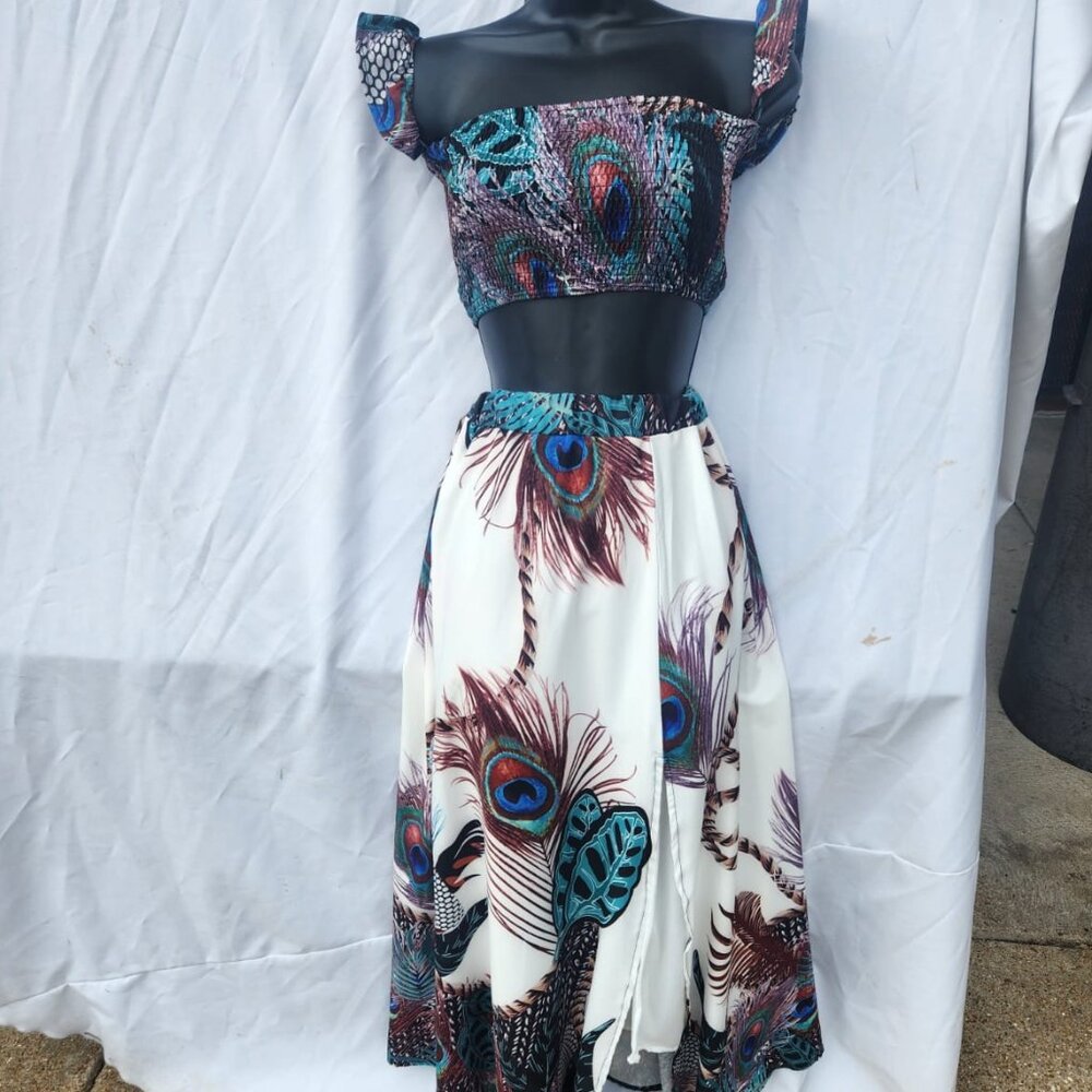 Beautiful top and skirt set